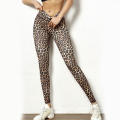 Uso activo Nuevo estilo Scrunch Leopard Sexy Gym Gym Tielas Mujer Leggings para mujeres Sports Wear Yoga Fitness Leggings